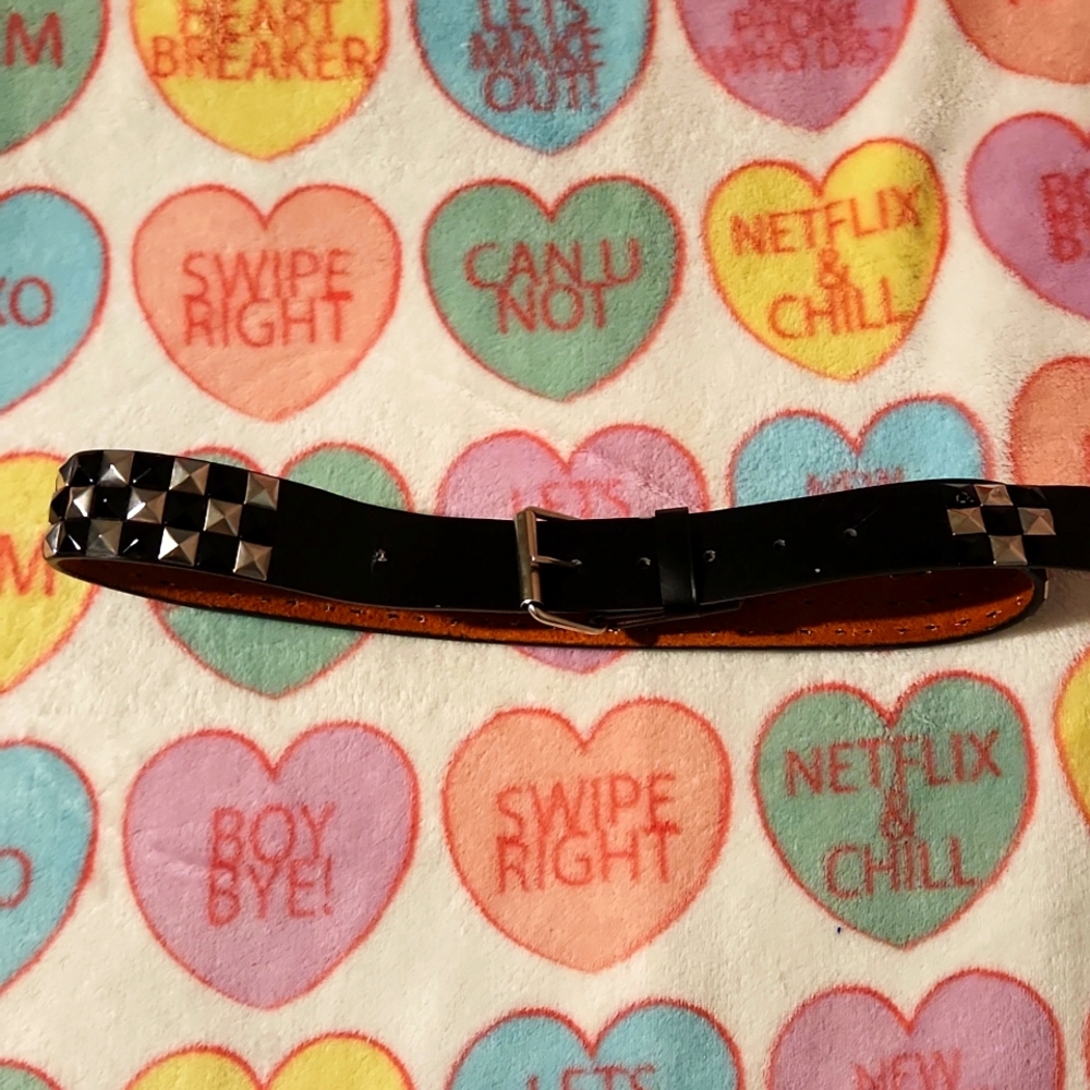 Studded Leather belt